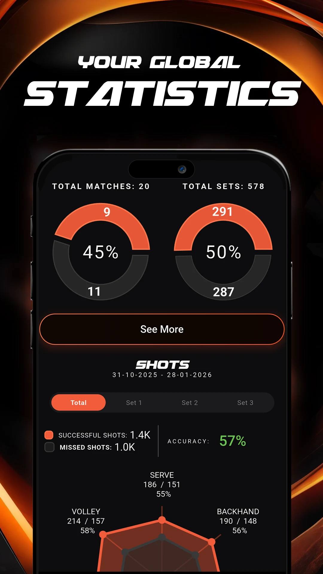 PADEL'EM - Padel Tracker screenshot